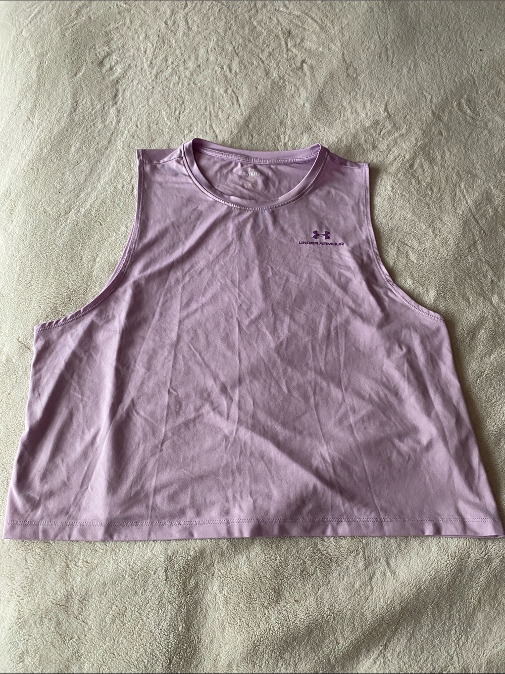 Under Armour Light Lavender Women's Athletic Tank Top